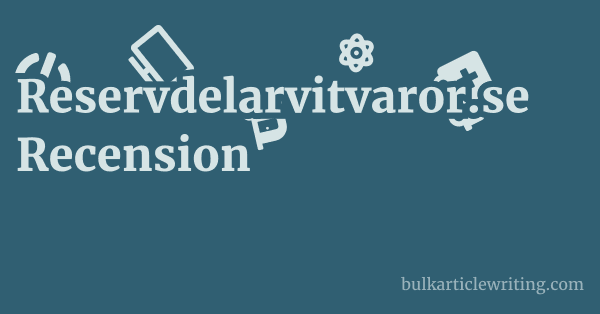 Reservdelarvitvaror.se Recension 1 by