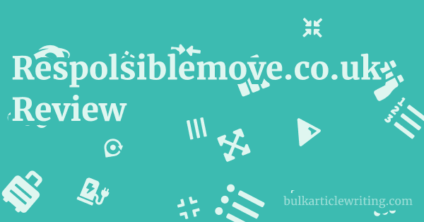 Respolsiblemove.co.uk Review 1 by Partners