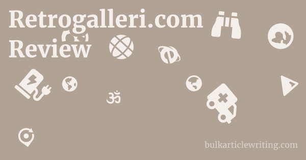 Retrogalleri.com Review 1 by