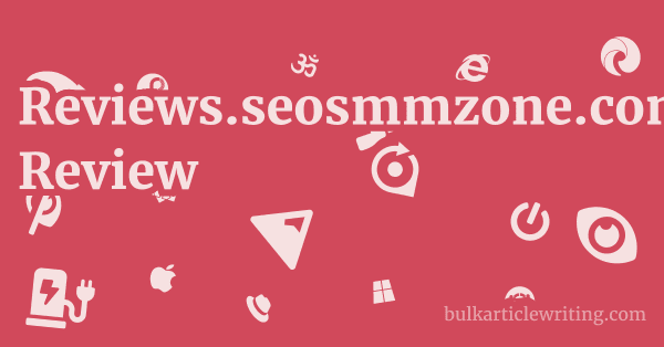Reviews.seosmmzone.com Review 1 by