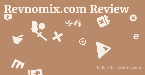Revnomix.com Review 1 by