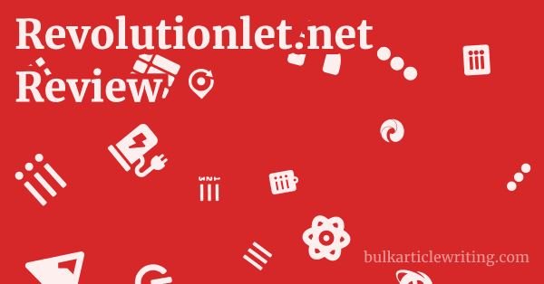 Revolutionlet.net Review 1 by