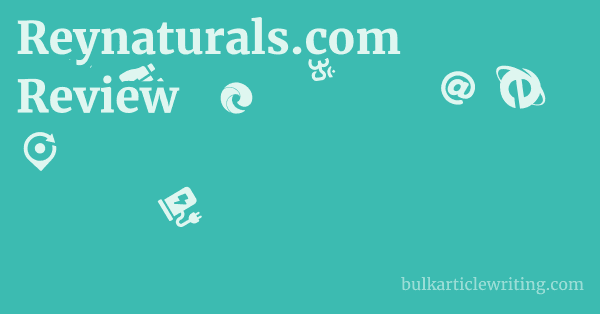 Reynaturals.com Review 1 by