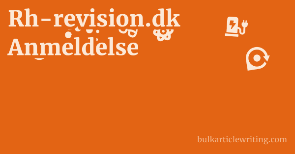 Rh-revision.dk Anmeldelse 1 by Partners