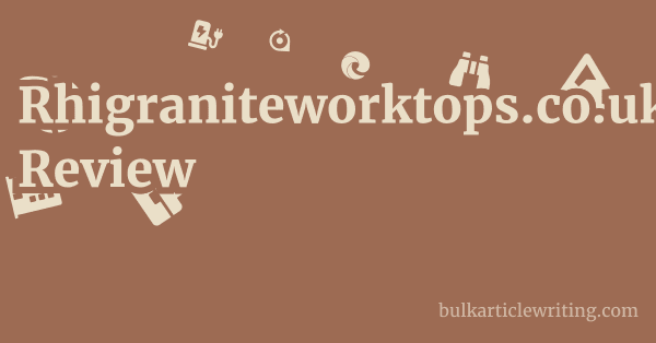 Rhigraniteworktops.co.uk Review 1 by