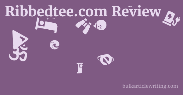 Ribbedtee.com Review 1 by