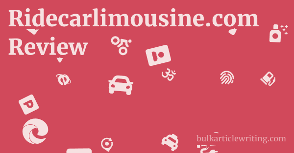Ridecarlimousine.com Review 1 by