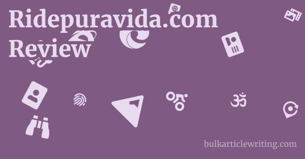 Ridepuravida.com Review 1 by