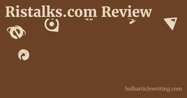 Ristalks.com Review 1 by