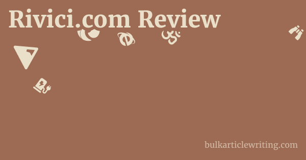 Rivici.com Review 1 by