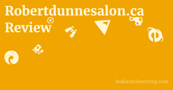 Robertdunnesalon.ca Review 1 by