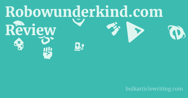 Robowunderkind.com Review 1 by