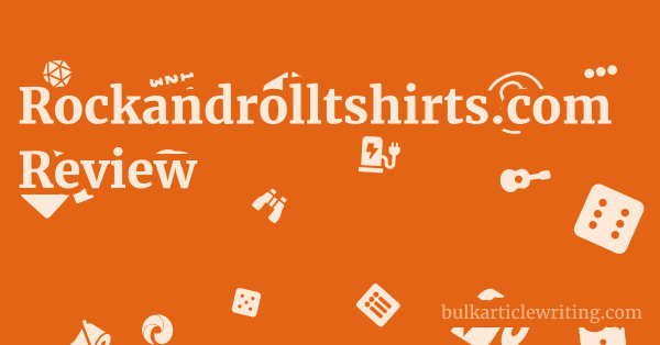 Rockandrolltshirts.com Review 1 by
