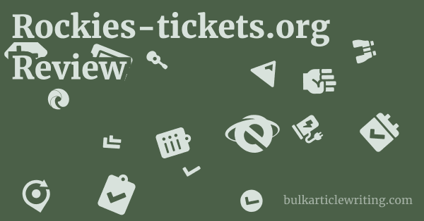 Rockies-tickets.org Review 1 by
