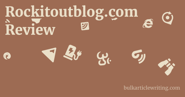 Rockitoutblog.com Review 1 by
