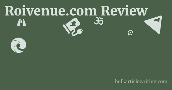 Roivenue.com Review 1 by