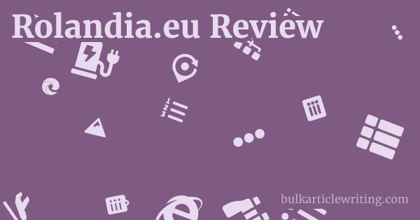 Rolandia.eu Review 1 by Partners