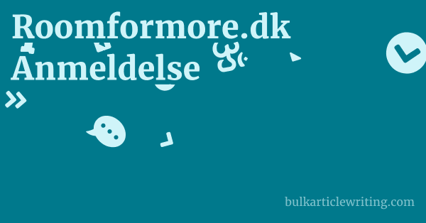 Roomformore.dk Anmeldelse 1 by
