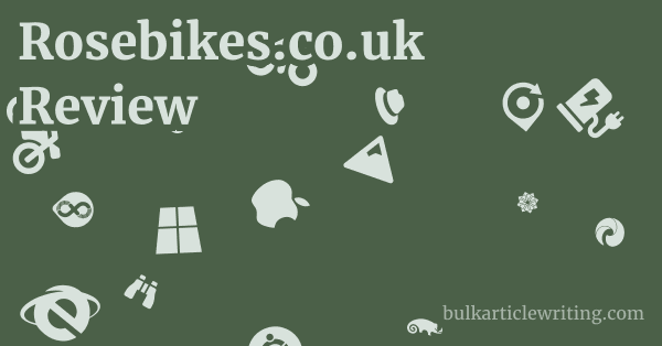 Rosebikes.co.uk Review 1 by Partners