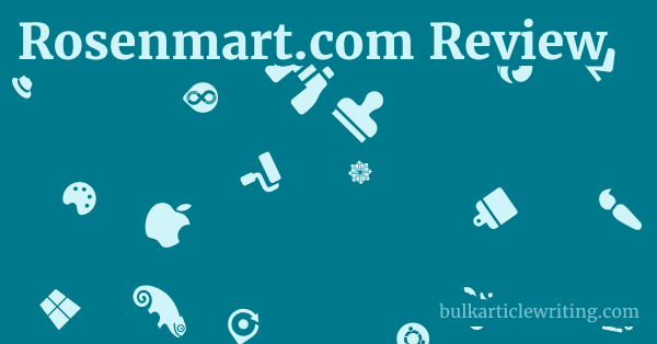 Rosenmart.com Review 1 by Partners