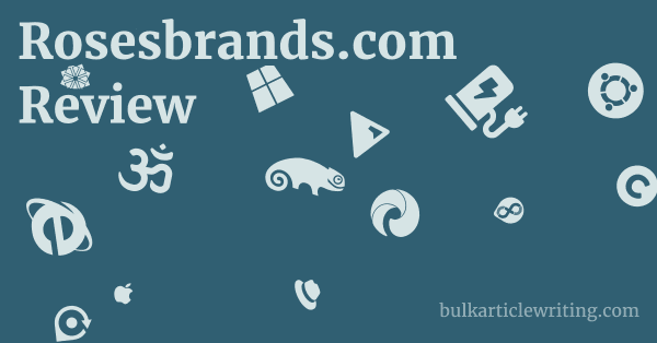 Rosesbrands.com Review 1 by