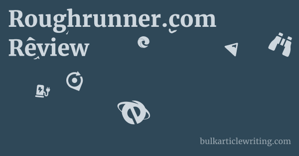 Roughrunner.com Review 1 by