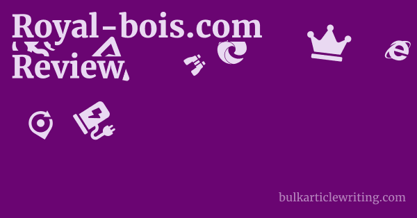 Royal-bois.com Review 1 by Partners