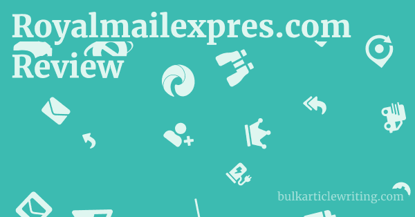 Royalmailexpres.com Review 1 by Partners