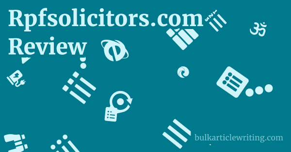 Rpfsolicitors.com Review 1 by