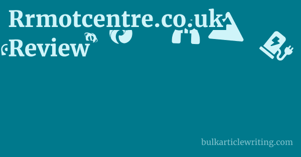 Rrmotcentre.co.uk Review 1 by