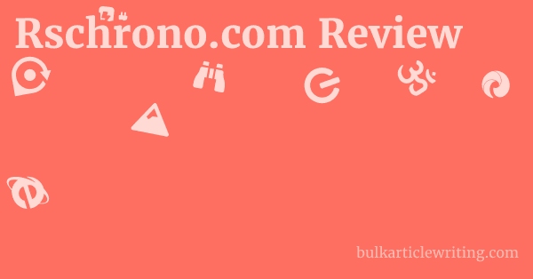 Rschrono.com Review 1 by