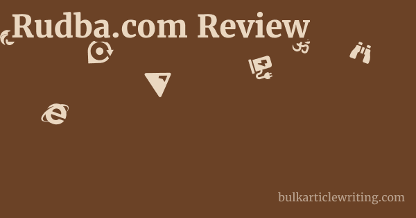Rudba.com Review 1 by