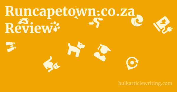 Runcapetown.co.za Review 1 by