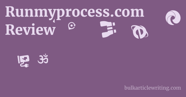 Runmyprocess.com Review 1 by