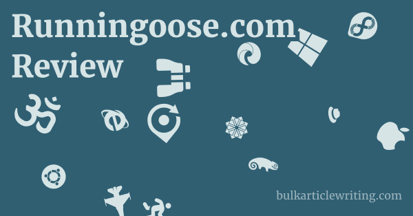 Runningoose.com Review 1 by