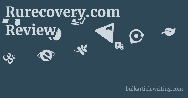 Rurecovery.com Review 1 by Partners