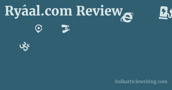 Ryaal.com Review 1 by
