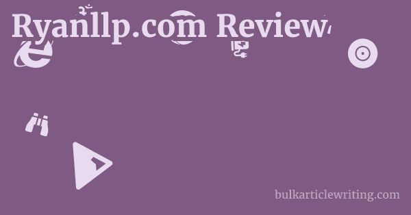 Ryanllp.com Review 1 by