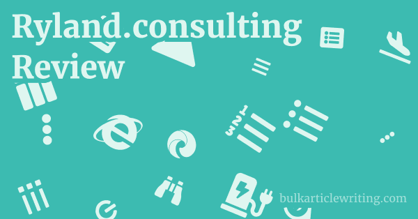 Ryland.consulting Review 1 by Partners