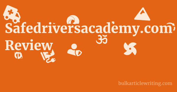 Safedriversacademy.com Review 1 by