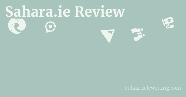 Sahara.ie Review 1 by