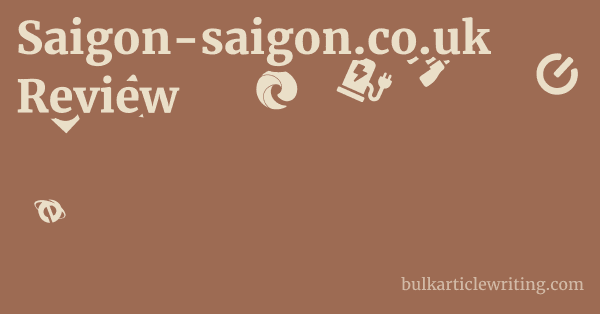 Saigon-saigon.co.uk Review 2 by Saigon-saigon.co.uk Review 1 by