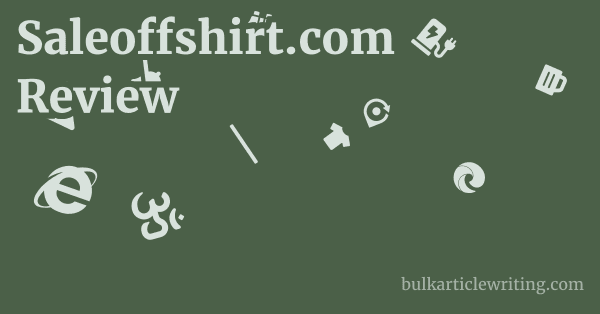 Saleoffshirt.com Review 1 by