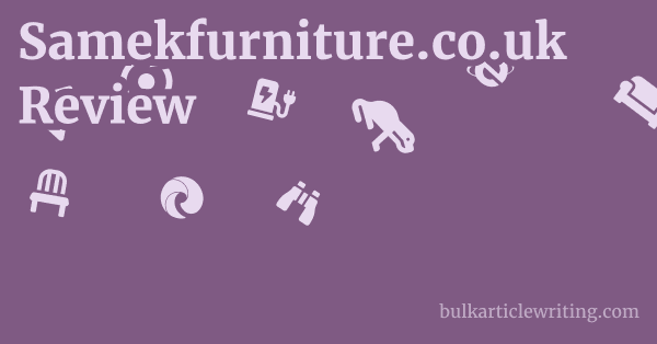 Samekfurniture.co.uk Review 1 by