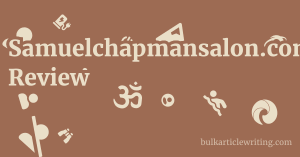 Samuelchapmansalon.com Review 1 by