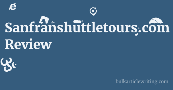 Sanfranshuttletours.com Review 1 by Partners