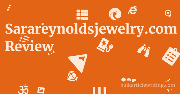Sarareynoldsjewelry.com Review 1 by