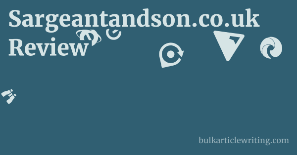 Sargeantandson.co.uk Review 1 by