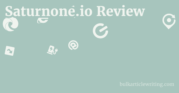 Saturnone.io Review 1 by
