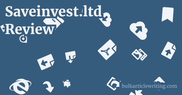 Saveinvest.ltd Review 1 by
